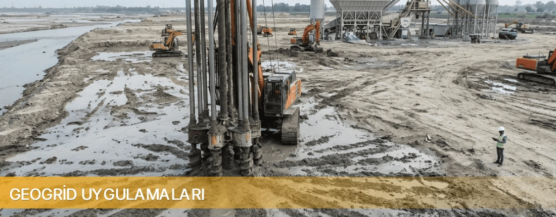 Geogrid Uygulamaları Kargo Geogrid Uygulamaları Kargo