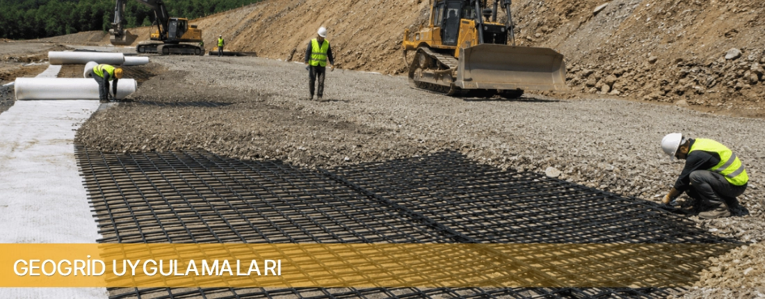 Geogrid Uygulamaları Geogrid Uygulamaları