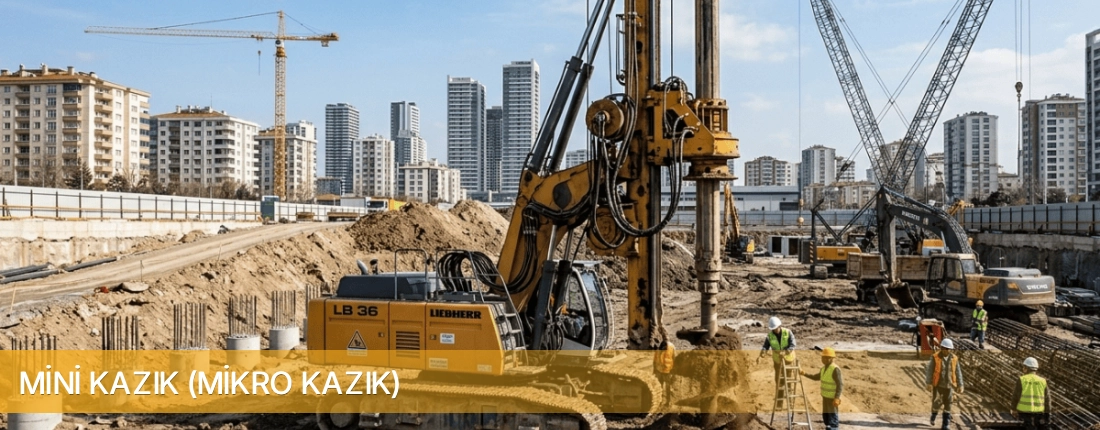 Mini Kazık (Mikro Kazık) Nakliyat
